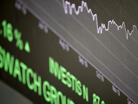 Forte accélération du négoce à la Bourse suisse en avril