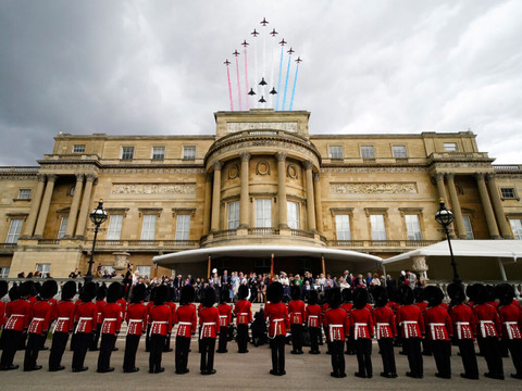 Les Britanniques célèbrent en fanfare les 80 ans de l'armistice