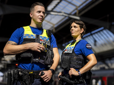 Bodycams dans les trains: violence en baisse six mois après