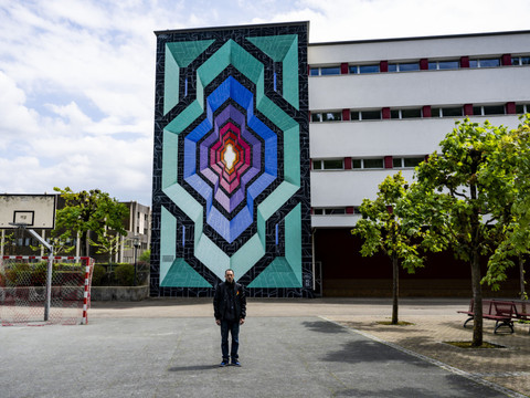 Des oeuvres d'art réalisées sur les murs de Porrentruy (JU)