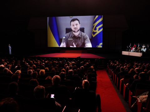 Programmation spéciale en soutien à l'Ukraine au festival de Cannes