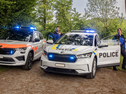 Fribourg: électrification et nouveau visuel des voitures de police