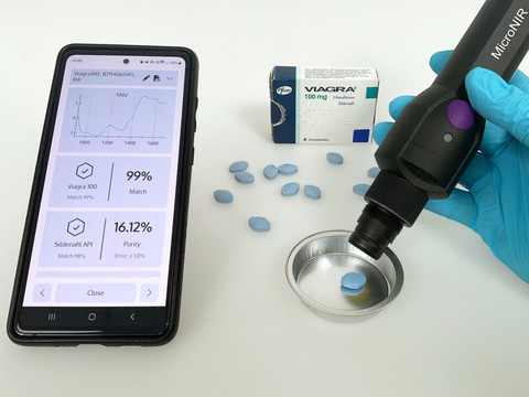 UNIL: un appareil pour identifier les contrefaçons du Viagra