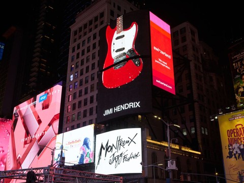 Images Vevey et le Montreux Jazz Festival s'invitent à Times Square