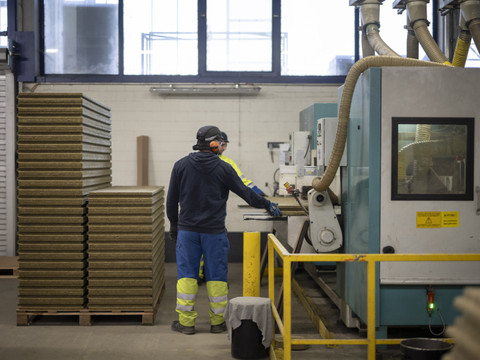 Net rebond de la production industrielle au premier trimestre