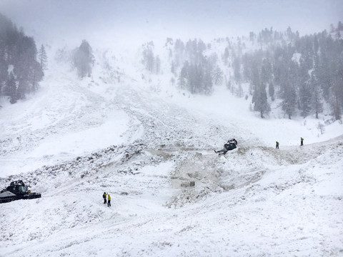 Deux randonneurs victimes d'une avalanche près de Täsch (VS)