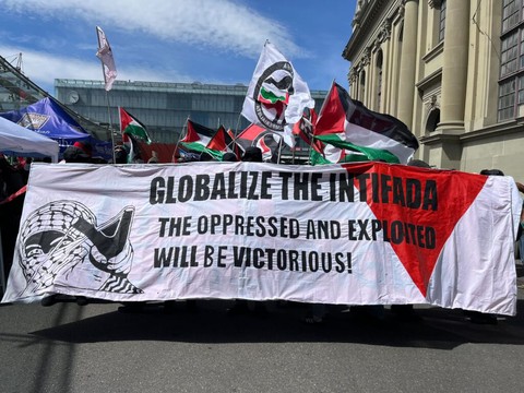 Berne: près de 2000 personnes à une manifestation pour la Palestine