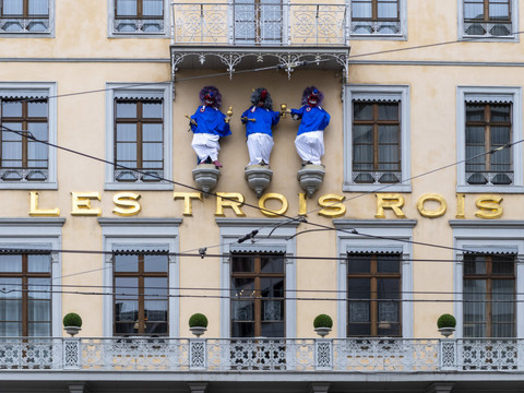 Hôtellerie de luxe à Bâle: le coeur des Trois Rois transformé