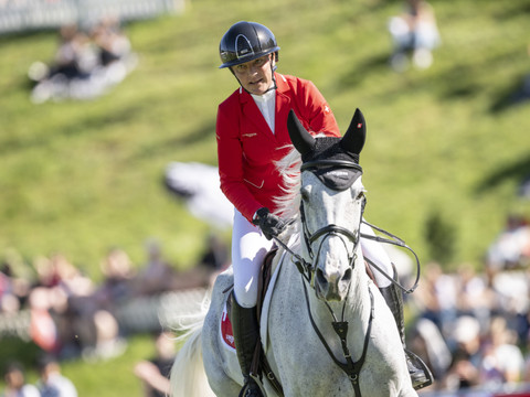 Les cavaliers suisses ratent le triplé