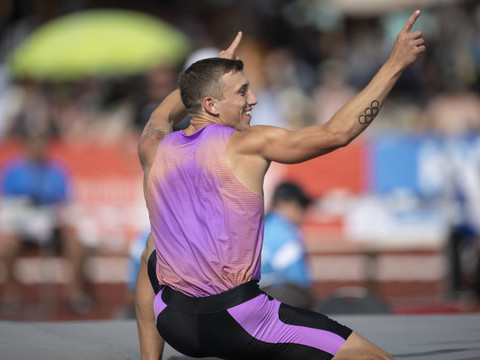Meilleure performance mondiale de la longueur égalée pour Ehammer