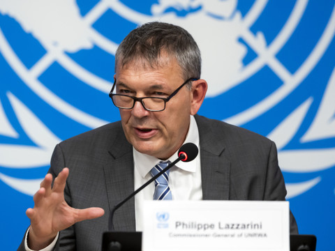 La distribution d'aide humanitaire à Gaza, un 