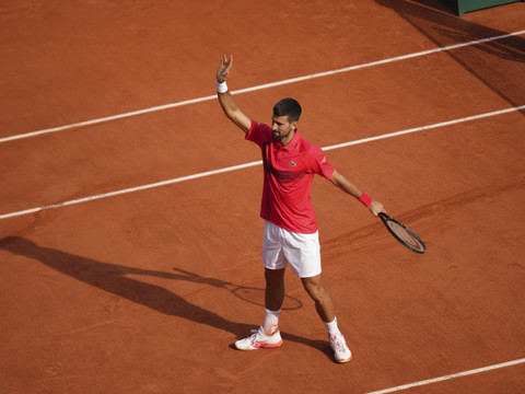 La 100e victoire de Novak Djokovic à Paris