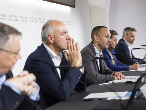 Conseil d'Etat valaisan: 10 millions pour les habitants de Blatten