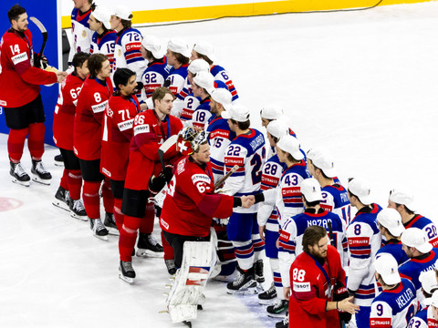 La Suisse avec les champions du monde
