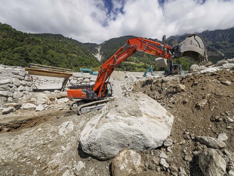 Val de Bagnes: rétablissement du pont différé de plusieurs semaines