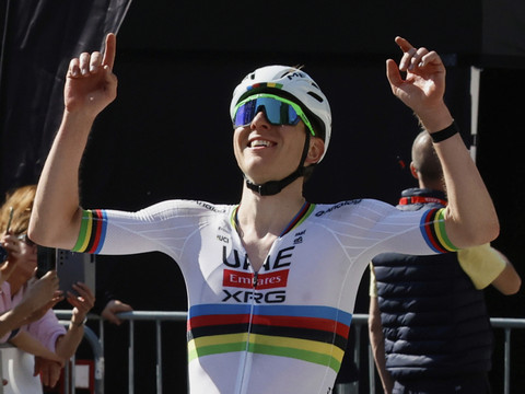 Dauphiné: Tadej Pogacar en jaune après la 1re étape