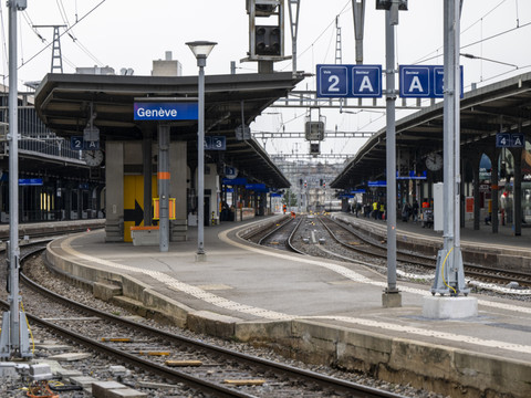 Trains bloqués par des manifestants à Cornavin et à Lausanne