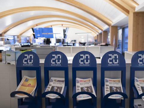 20 minutes abandonne l'édition papier, 80 emplois menacés