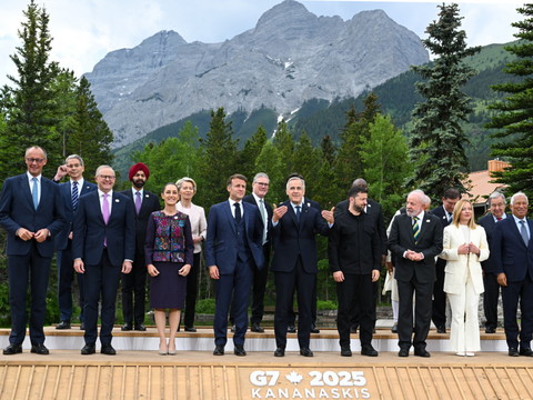 Le G7 se contente du mininum sur l'Ukraine après le départ de Trump