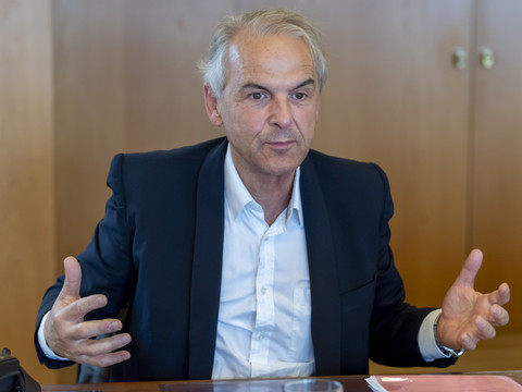 Rémy Pagani candidat de l'Union populaire au Conseil d'Etat
