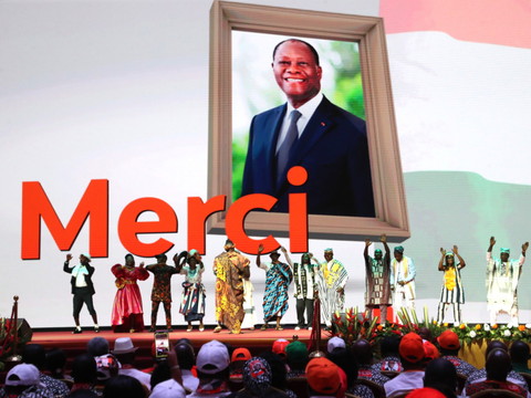 Présidentielle ivoirienne: Ouattara désigné candidat par son parti