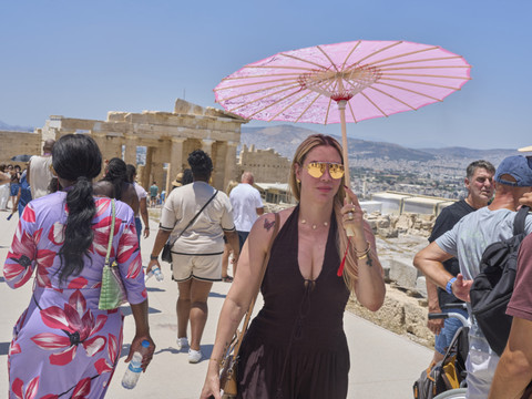 Importante vague de chaleur sur la Grèce et le sud de l'Europe