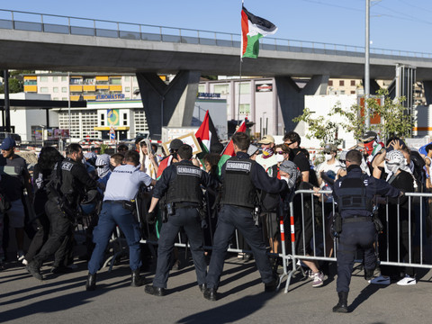 Match de basket: rassemblement anti-israélien à Lausanne