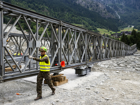 Lourtier: l'armée a respecté le délai fixé pour le pont provisoire