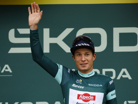 Tour de France: abandon du maillot vert sur une chute
