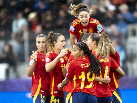 Euro dames 2025: l'Espagne bat la Belgique 6-2