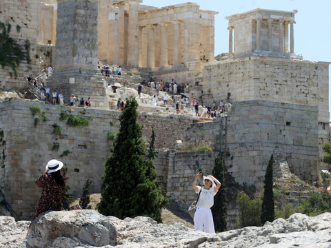 La Grèce saisie par une vague de chaleur