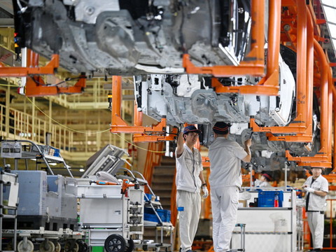 Volkswagen a arrêté la production sur une usine chinoise