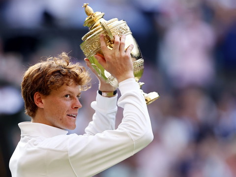 Jannik Sinner remporte son premier Wimbledon