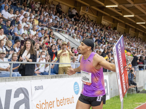 Lucerne: Jason Joseph égale son record de Suisse du 110 m haies