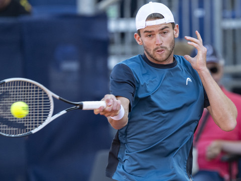 Jérôme Kym en quart de finale