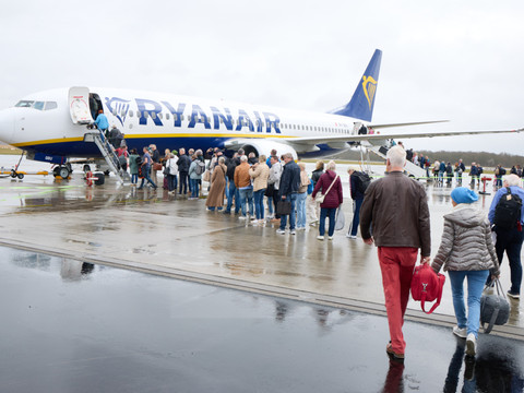 Ryanair: 6,5 millions de passagers retardés par le contrôle aérien