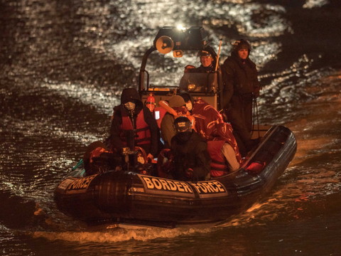 Manche: un peu moins de 100 migrants secourus en moins de 24 heures