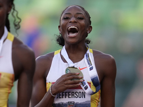 Jefferson-Wooden et Bednarek flambent sur 100 m