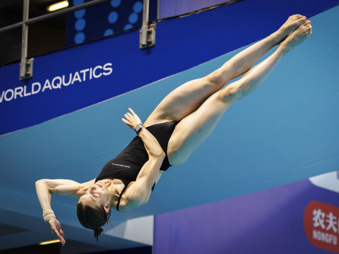 3 m: Michelle Heimberg termine au 8e rang