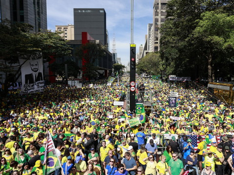 Manifestations pro-Bolsonaro après les sanctions américaines