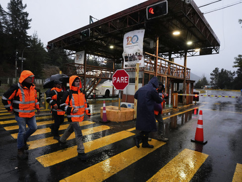 Effondrement d'une mine au Chili: les cinq mineurs retrouvés morts