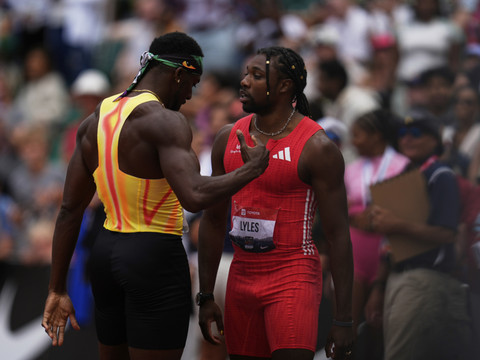 Lyles, Thomas et Mahuchikh à Athletissima