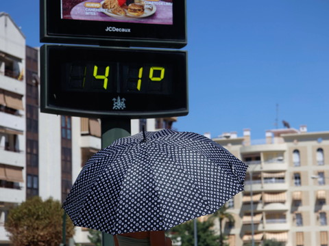 Climat: le mois de juillet le 3e plus chaud jamais mesuré