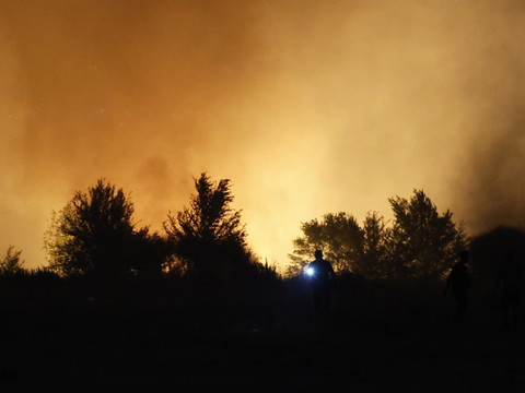 Un mort dans l'un des nombreux incendies de forêt en Espagne