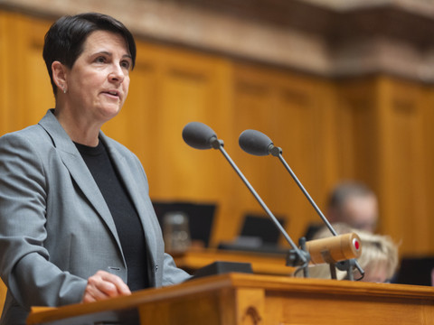 La Zurichoise Yvonne Bürgin veut la présidence du groupe du Centre