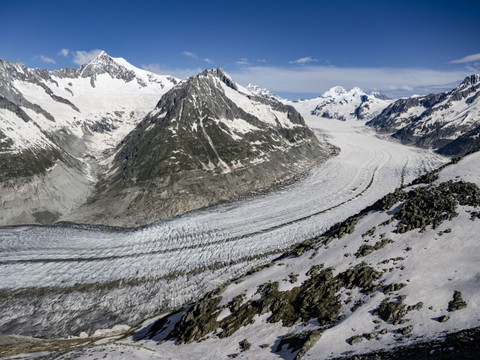 Le glacier d'Aletsch disparaîtra en 2100, selon une étude italienne