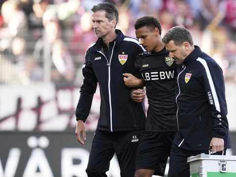 VfB Stuttgart: Luca Jaquez souffre d'une fracture du nez