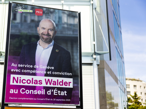 Nicolas Walder pour garder le seul siège Vert au Conseil d'Etat
