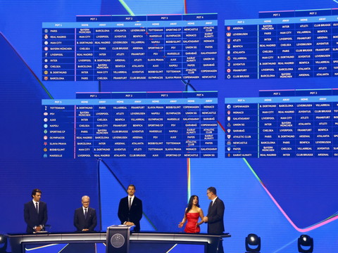 PSG-Barça, Real Madrid-City et Arsenal-Bayern en C1