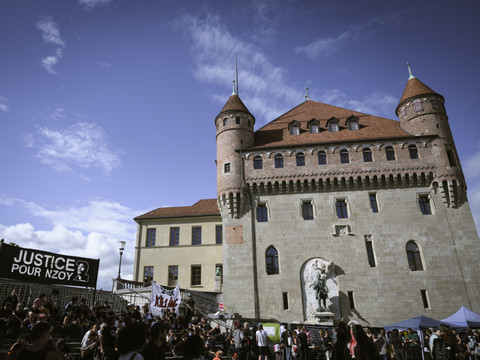 Lausanne: un rassemblement pour les 4 ans de la mort de Nzoy